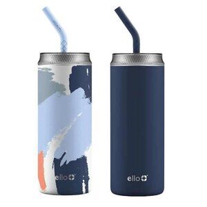 Ello Fizz 20oz Vacuum Insulated Stainless Steel Tumbler, 2-pack